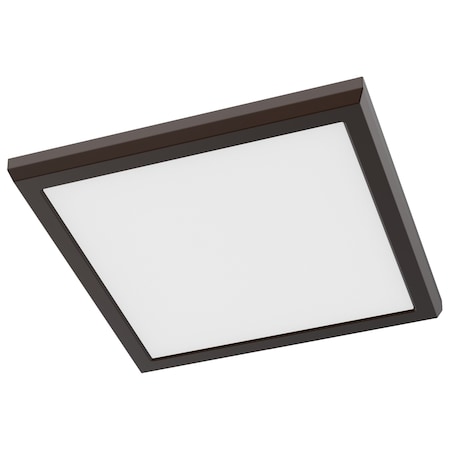 Nuvo Blink Performer, 11 Watt LED, 9 Inch Square Fixture, Bronze Finish, 5 CCT Selectable 62/1926